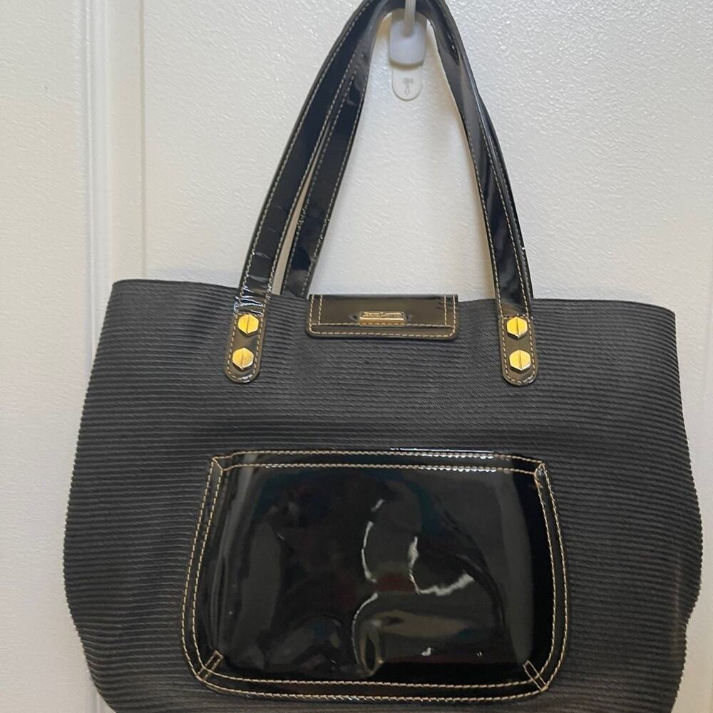 Eric Javits squishee shoulder bag black *flaw